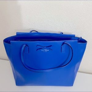 Kate Spade Tote Bag, Bright Blue lightly used